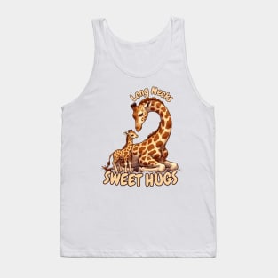 Parenting giraffe Tank Top